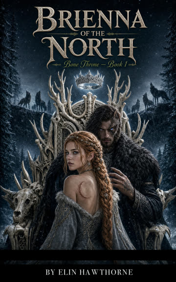 Portada de The Bone Throne: Brienna of the North